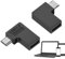 Adaptador a Micro-USB - Hembra Tipo C a la Enchufe de Conversión Macho Micro-USB, Mini Conector para teléfonos y dispositivos | Práctico convertidor para Viajes, Escuela
