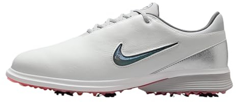 Nike Victory Tour 4 Golf Shoes (Summit White/Metallic Silver/Iron Grey/Black), Summit White/Metallic Silver/Iron Grey/Black, 7 UK