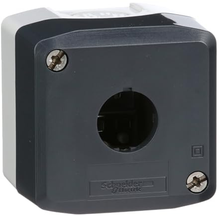 Schneider Electric XAL Steuerstation-Gehäuse, 1 x Ø 22mm, Hellgrau, Polycarbonat, IP66, IP67, IP69(IP69K)