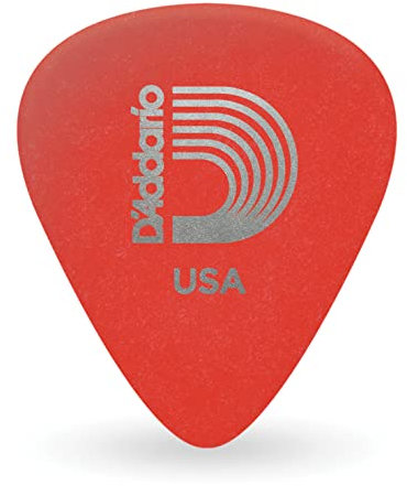 Planet Waves 1DRD1-100 Picks Duralin Picks Red 100 Picks Standard Shape in Super Light