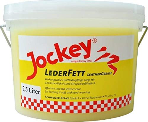 Jockey-Lederfett gelb, 2,5 l Größe Jockey-Lederfett gelb 2,5l