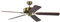 Pepeo 1334201232_v1 Ventilatore da Soffitto Potkuri, 58 W, 240 V, Noce, 132 cm