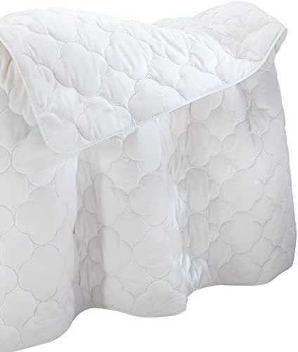 Erwin Müller Leichtsteppbett Java 60% Baumwolle, 40% Kapok Weiss Größe 135x200 cm