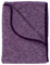 Cosilana, Kinder/Baby Decke Fleece, 80x100 cm, 60% Wolle (kbT), 40% Baumwolle (KBA) (80x100, Lila-Melange)