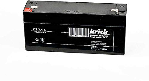 Krick Bleiakku 6V / 3,4Ah