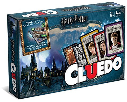 Winning Moves – Brettspiel – Cluedo Harry Potter Sammleredition, 02400, italienische Version