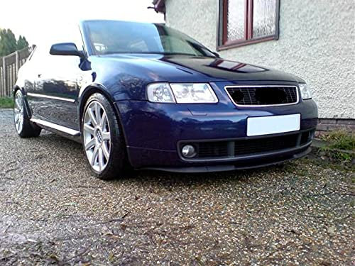 Cup Front Spoiler Lippe Schürze Ansatz ABS Lackierbar Schwarz