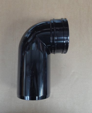 FloPlast 90 Degree Swivel Bend Black Solvent Soil