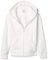 Amazon Essentials Felpe con Cappuccio Foderate in Pile con Cerniera Bambine e Ragazze, Bianco, 5 Anni