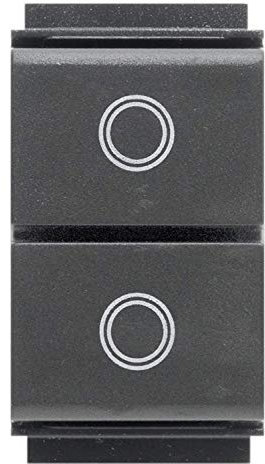 DOPPIO PULSANTE TAPPARELLE compatibile Living Classica