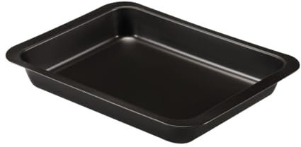 FORMEGOLOSE, Lasagnera 24x32cm, Acier Avec Double Couche Antiadhésive, Couleur Noir