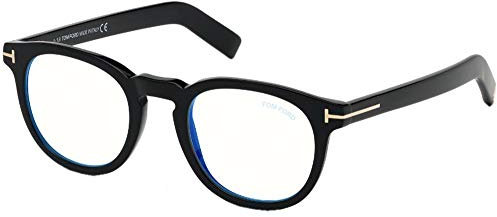 Brillen Gafas de Vista Tom Ford FT5629-B BLUE BLOCK BLACK 50/23/145 Unisex