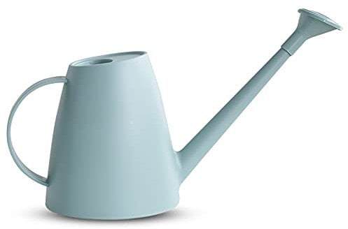 Bncxdc regadera Grande, regadera pequeña, Regadera de fácil vertido con Pico Largo de 1800 ML con Cabezal de Ducha extraíble, regadera pequeña para Plantas de Interior al Aire Libre