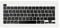 ICTION New Replacement Key Cap Set UK Keyboard Replacement Keycaps Keys QWERTY for MacBook Pro Retina 16''' A2141 UK Keyboard keys