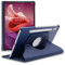ebestStar - Cover per Lenovo Tab P12 (2023), Custodia Protezione Rotazione 360, Pelle PU, Blu scuro
