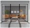 Rideau Aimanté pour 195x210cm Anti Porte Moustiquaire Rideau Anti Mouche Animaux AcceptéS pour Porte d Entrée Intérieur/Patio,noir