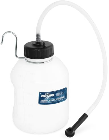 FIRSTINFO A11564H 1L High Pressure Brake Fluid Bleeder Bottle with Non-Return Check Valve