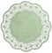 Demmler Tortenspitzen - Rund - Tortendekoration - Tortenunterlage - Ø 36 cm - Farbe: Jade - 30 Stück - Made in Germany