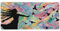 XXL Gaming Mauspad Farbe 27.6x11.8in, verlängertes Mousepad, mit Motiv Schreibtischunterlage Göttin, Erweiterter Schreibtisch Schutz, Verbessert Präzision und Geschwindigkeit Gaming Mauspads N1-244