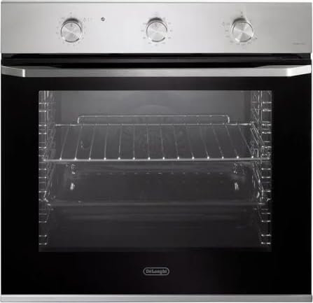 NSFGE 9 XL - Forno a gas, Ventilato, 65 litri, 60 cm, colore Nero e Inox