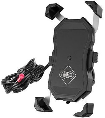 LMYSLCDW Motorrad Handyhalter für Z125 Monkey 125 2018 2019 2020 2021 2022,Frei Einstellbar Vibrationsdämpfer Anti-Shake Handy Motorradhalterung Accessoires