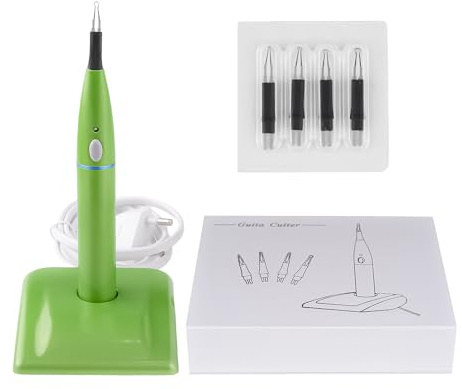 Gutta Percha Cutter Obturation Pen mit 4 Spitzen (grün)