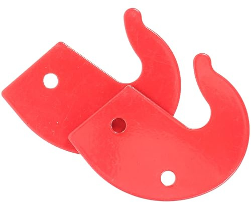 TEHAUX 2 pièces Crochet de Toit pour Échelle Aluminium Stabilisateur Robuste pour Travaux Hauteur Lot de Crochets pour Échelle Extension Fixation Sécurisée pour Toiture et Entretien