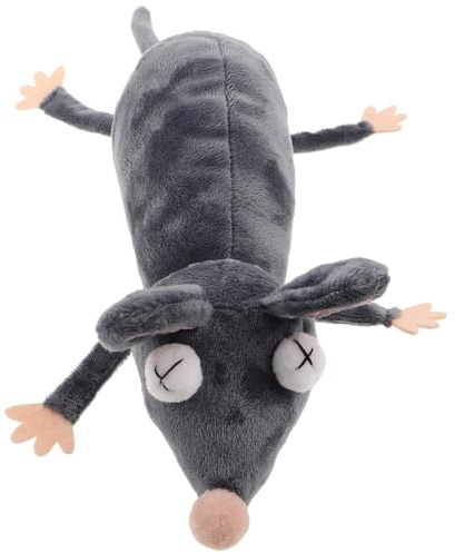 NIYANGLE Funny Plush Mouse Door Stopper for Room Doors Decorative Soft Doorstop with Weighted Base for Office Bedroom Dormitory Pet Use