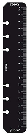 Filofax Personal schwarz Lineal (b133609)