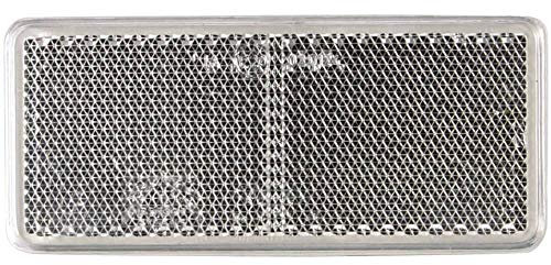 SecoRüt 90367 Reflektor Weiß (L x B) 90mm x 44mm, 3 Stück
