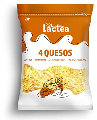 DIA GALATEA Queso rallado mezcla 4 quesos bolsa 200 gr