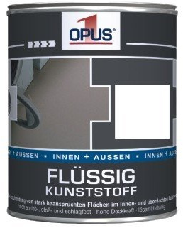 OPUS1 Flüssig-Kunststoff reinweiss 0,75L