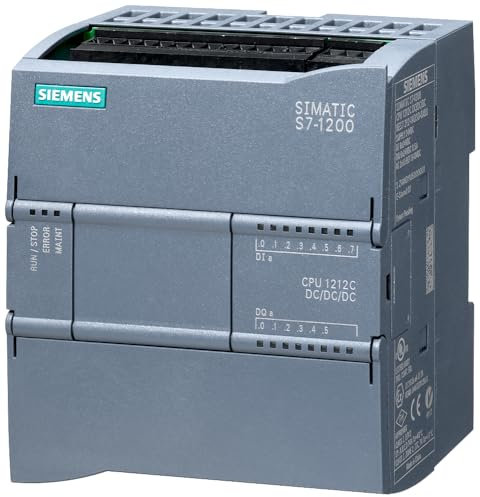 Siemens st70-1200 - Cpu 1212 contactos dc/dc/dc e/s 8 ed 24v corriente continua 6sd