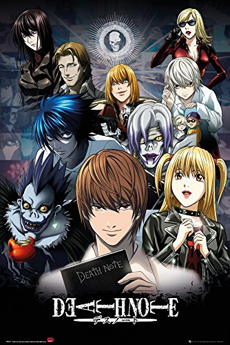 GB eye Ltd Maxi-Poster, Death Note, Collage, 61 x 91,5 cm, Paper, Multicolor, 91.5 x 61cm