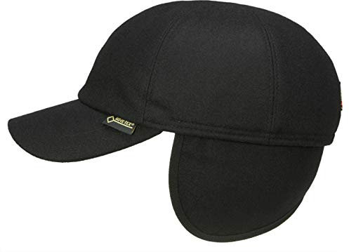 Göttmann Monaco EF Gore-Tex Baseballcap mit Ohrenklappen - schwarz 60