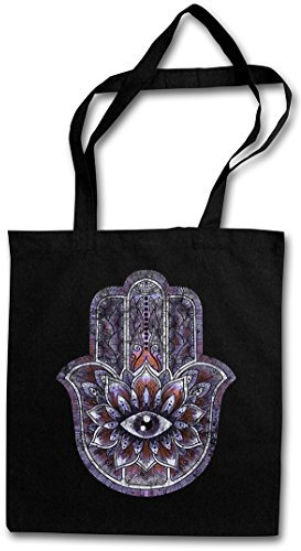 Urban Backwoods Hamsa Hipster Bag Beutel Stofftasche Einkaufstasche