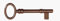 Chiave passpartout master key per porte patent colore ruggine linea IL FORGIATO ideale per aprire la maggior parte delle porte in legno massello per interno. FC 990