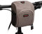 UPANBIKE Fahrrad Lenkertasche, Fahrradtasche Multifunktionale Fahrrad Vorderer Rahmentasche mit Schultergurt und Regen-Abdeckung(Khaki)