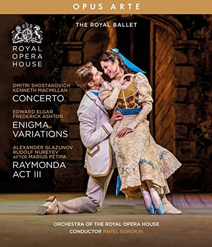 Concerto / Enigma Variations / Raymonda Act III [The Royal Ballet] [Blu-ray]