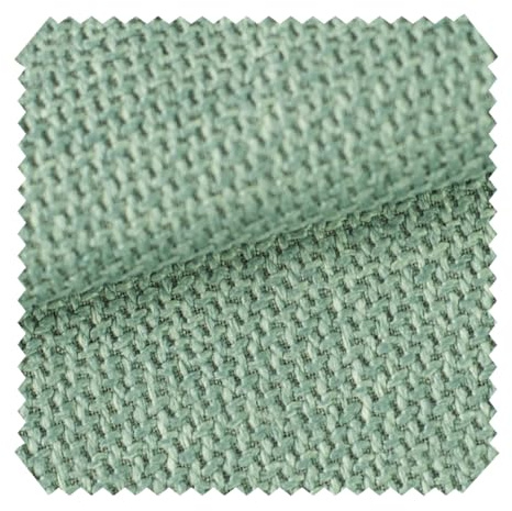 novely® OTTO - Grob Gewebter Polsterstoff - UV-Beständiger Möbelstoff - Melierter Struktur-Stoff - Pflegeleichte Meterware 1 lfm | Farbe: 15 Mintgrün