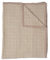 Little Unicorn - Premium 100% Baumwoll-Musselin Kinderdecke - atmungsaktive Steppdecke - Spieldecke- handgemalte Designs - 150 x 180 cm (Taupe Cross)