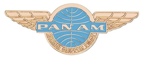Desert Cactus Pan Am Airways Airline Lapel Pin Logo Enamel Made of Metal (Lapel Pin Design 4), Bronze, no gemstone
