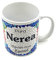 PLUS HOME Taza personalizada con nombre. Regalos personalizados con nombre y texto. Tazas con frases originales.NEREA
