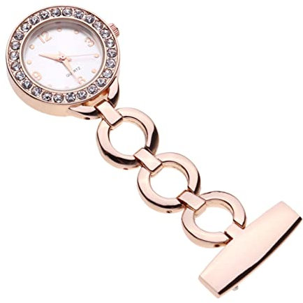 PACKOVE 1stk Pick up Pflege Zubehör Diamantuhr Uhr Blockieren Geschenke Frauen Diamanten Tasche Uhren Für Krankenschwestern Kasack Krankenschwester Zubehör Nurse Dr Who Taschenuhr Fräulein