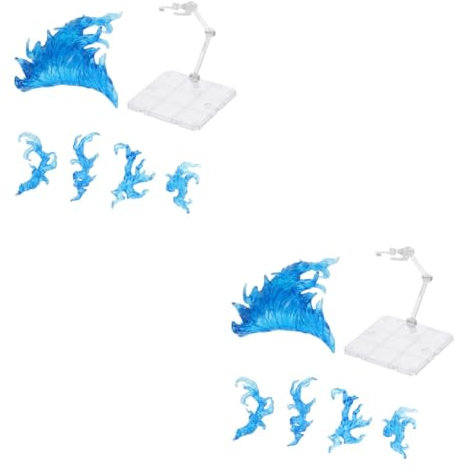 TOYANDONA 2 Sätze Figurenständer Tischpuppenständer Regal Hobby Spielzeuge Modelle Flexibler Puppenständer DIY Montagepuppenständer Marionette Zubehör Base Baby Ausstellungsstand Plastik