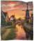 KWFYBEHZ Windmills in The Amsterdam Decke Gemütliche Klimaanlage,leichte Decken,Reisen,Camping,Flanelldecke,Bettdecke Für Teenager,Jungen,Mädchen,Erwachsene 40x50inch(100x130cm)