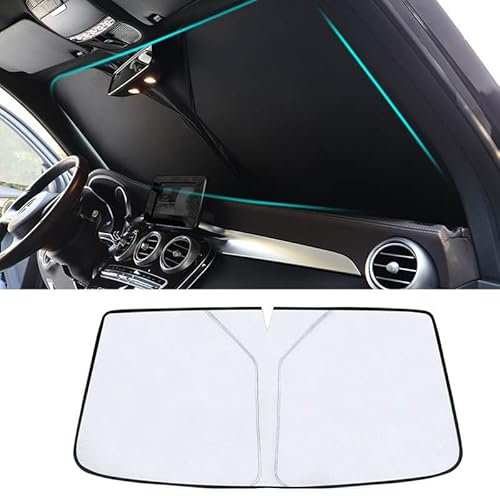 Coche Delantero Parabrisas Parasol, para Benz Clase V III W447/Viano (LWB) 2014-2022 Protección UV Protección Solar Plegable FáCil Coche Parasol La Accesorios Interior,B