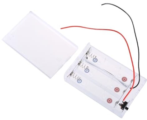 YiQinzcxg Portable 18650 Battery Enclosure With Spring 3-Channel Battery Storage Case Box Parallel Designing For LED Light