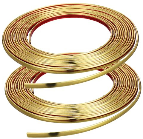 Gadpiparty 2 Rollen Tapetenputzlinie bürodeko semmel dekoration fürs bad selbstklebende zierstreifen wand polster flexible Formgebung Eckleistenleiste Zierleiste flexible Bodenverkleidung PVC