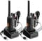 MaxTalker MT-8S Walkie Talkie Aufladbar für Erwachsene Kinder Funkgeräte, Lizenzfrei PMR446 Funkgeräte, Funkempfang 16 Kanäle, Mit Headset und 1500mAh Lithium-Ionen-Akku mit Typ-C-Anschluss (2 Stück)